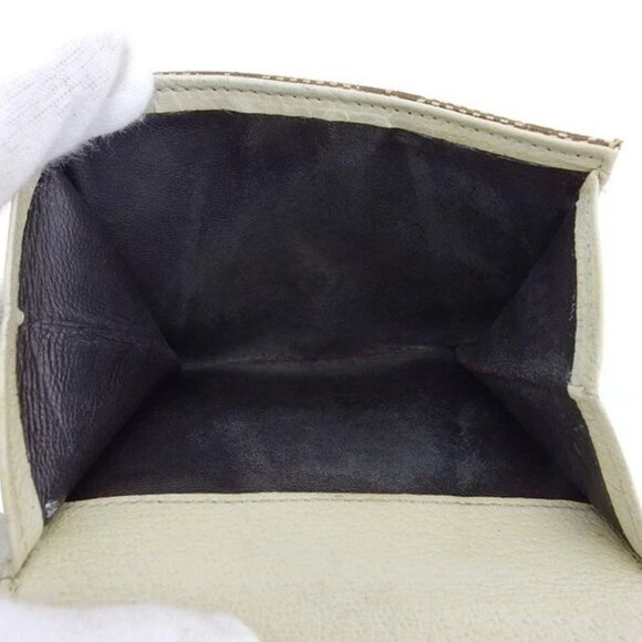 GUCCI W hook wallet GG pattern Authentic Used - Picture 7 of 10